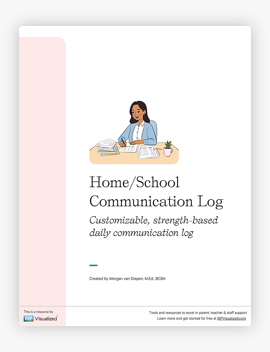 Home/School Communication Log