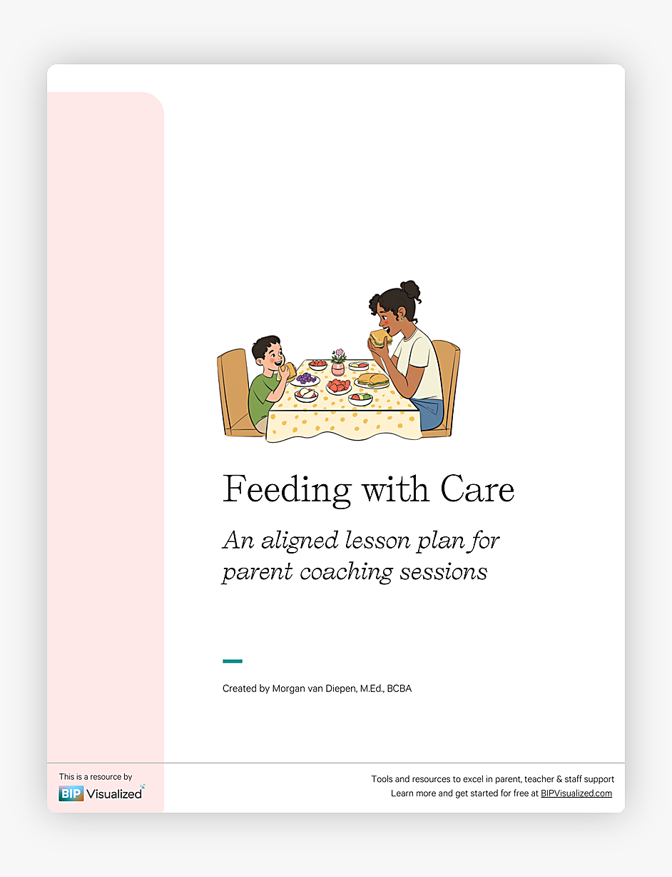 Feeding with Care ~ Parent Coaching Lesson Plan