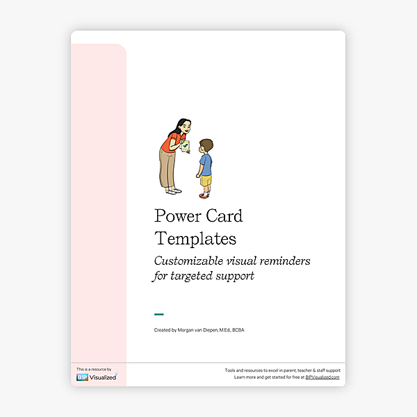 Power Card Templates behavior support resource