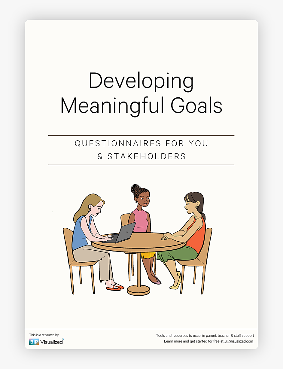 Developing Meaningful Goals Questionnaire