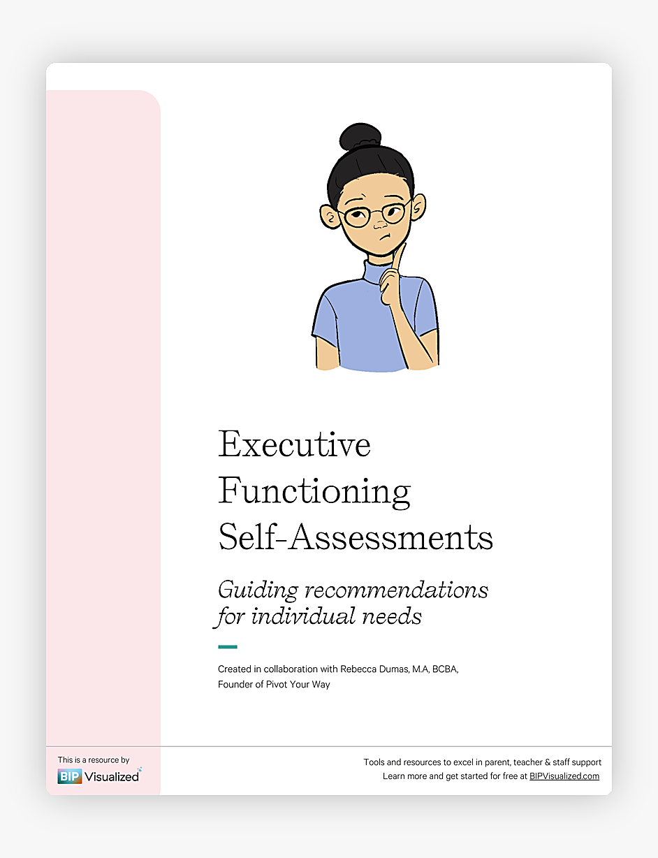 Executive Functioning Self-Assessments