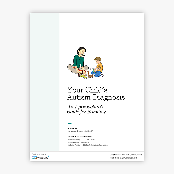 Your Child’s Autism Diagnosis behavior support resource