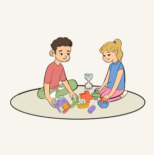 Timers visual strategy card