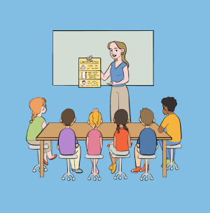 Peer Praise Notes visual strategy card