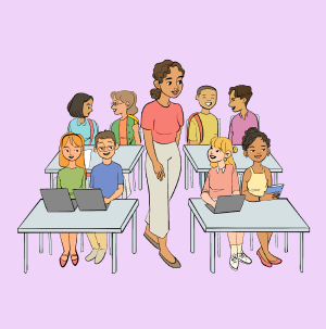 Behavior-Specific Praise visual strategy card