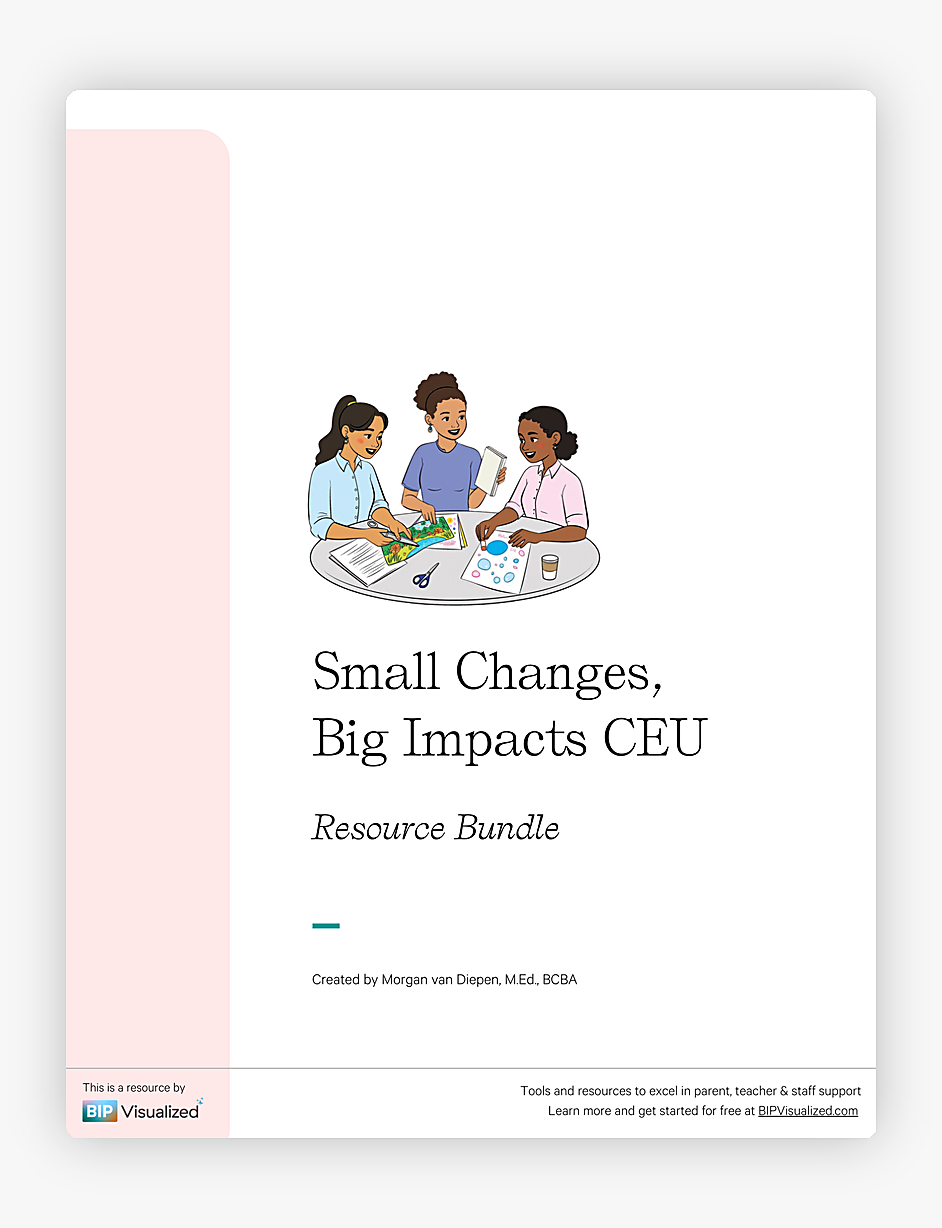 Small Changes, Big Impacts Resource Bundle