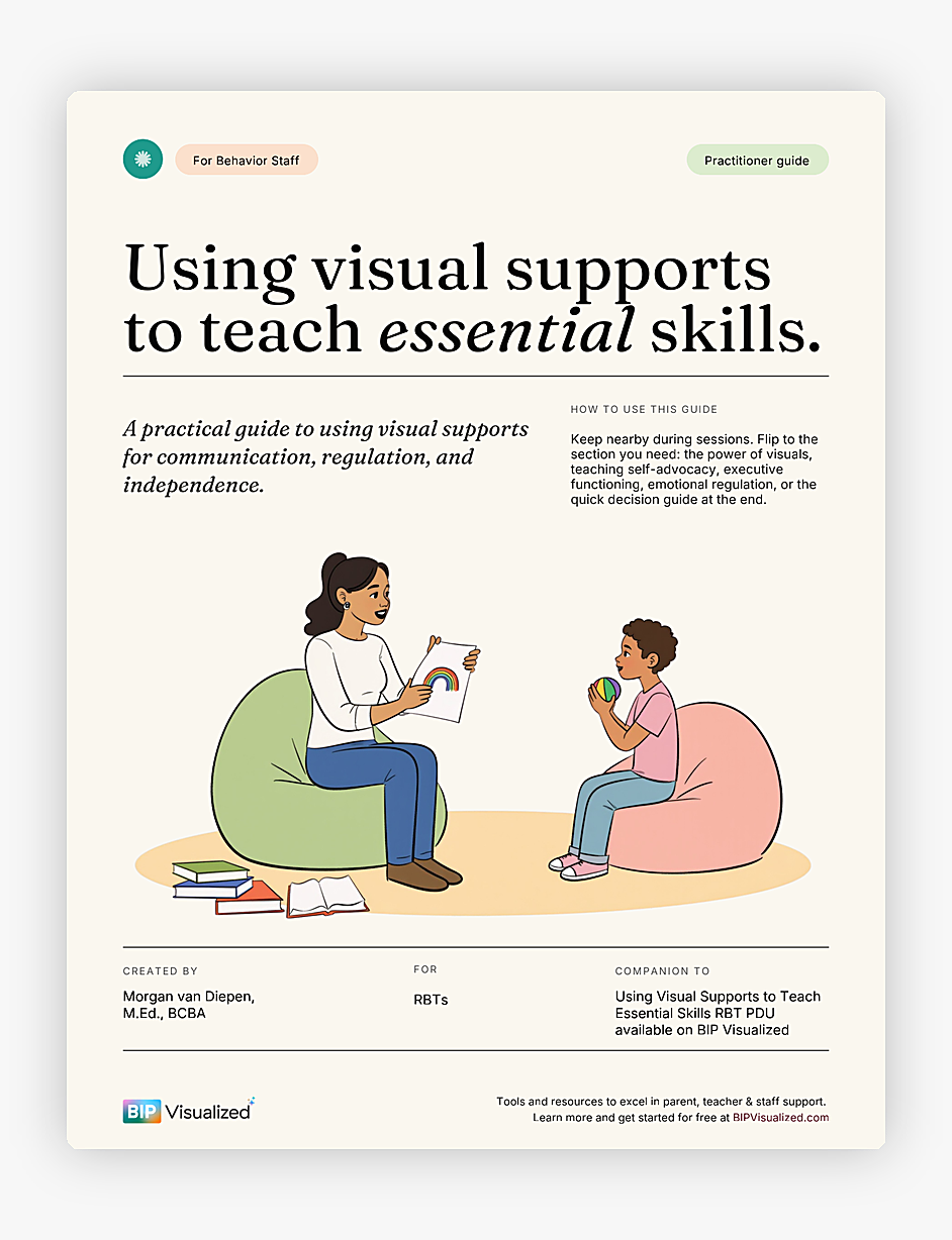 Using Visual Supports to Teach Essential Skills hero