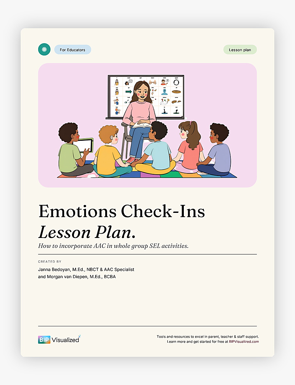Emotions Check-Ins Lesson Plan