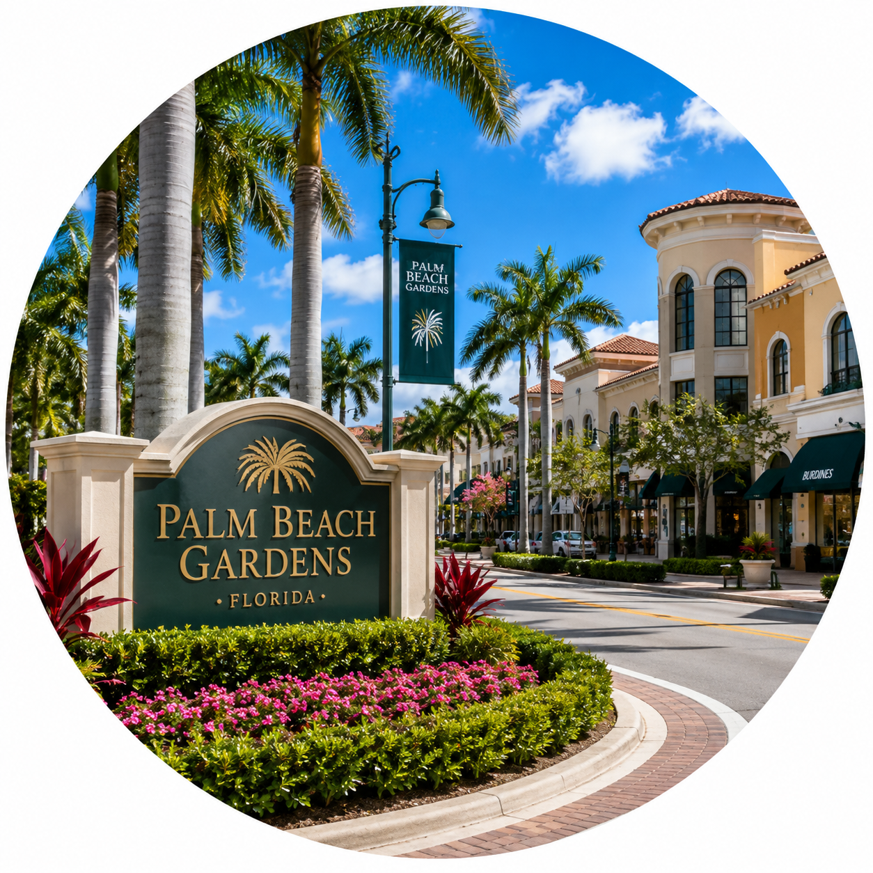 Palm Beach Gardens, FL cabinet painting and refinishing service area