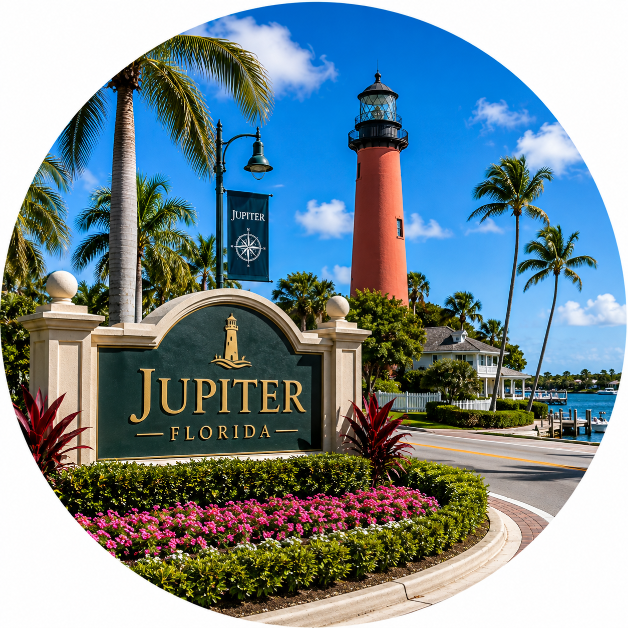 Jupiter, FL cabinet painting and refinishing service area