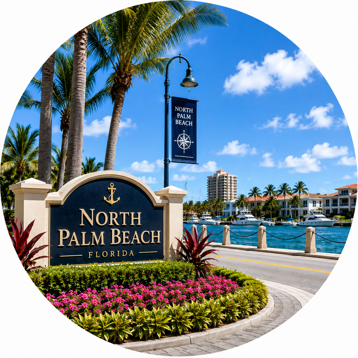 North Palm Beach, FL cabinet painting and refinishing service area