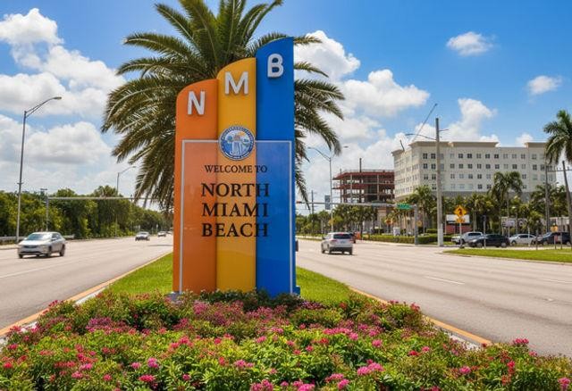 North Miami Beach FL cabinet painting and refinishing service area