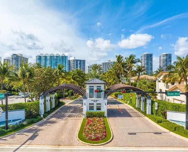 Golden Beach, FL luxury cabinet painting and refinishing service area