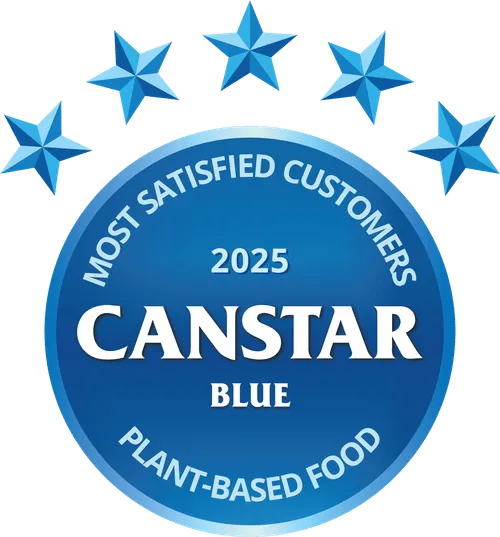 Most Satisfied Customers Plant-Based Food 2025 | Canstar Blue