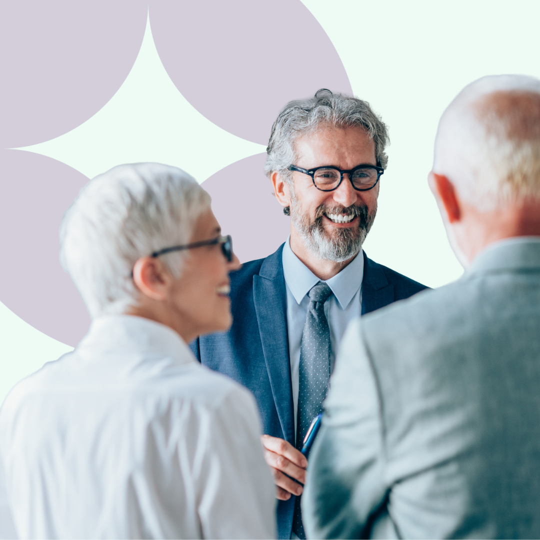 Retired Couple with professional