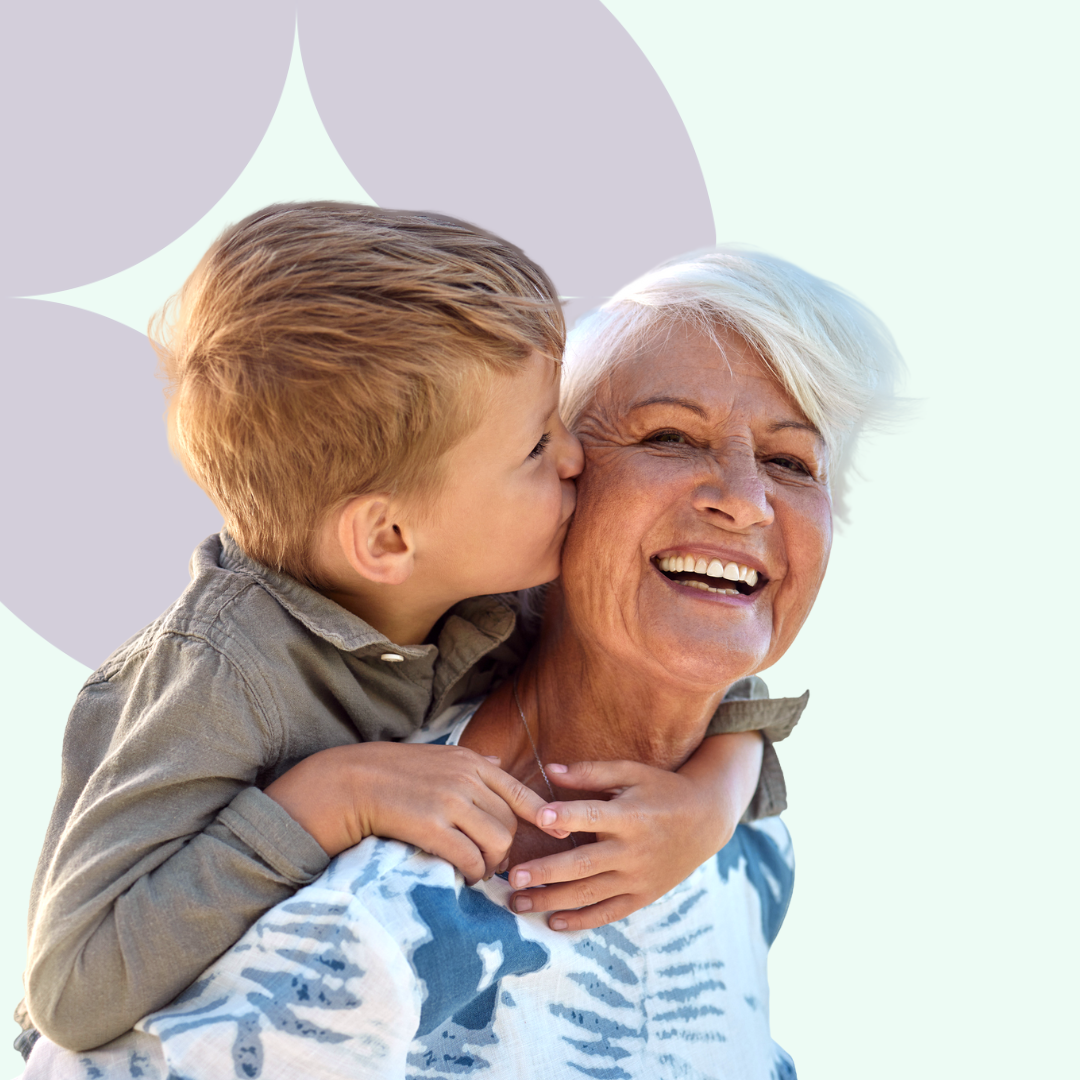 Grandma and grandson