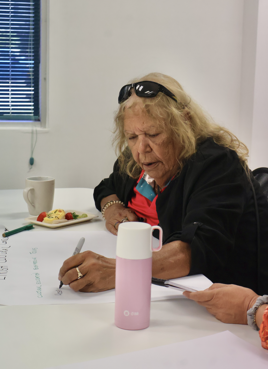 Jahdai Vigona and Dante Rodrigues founders of One Percent Program laughing together.