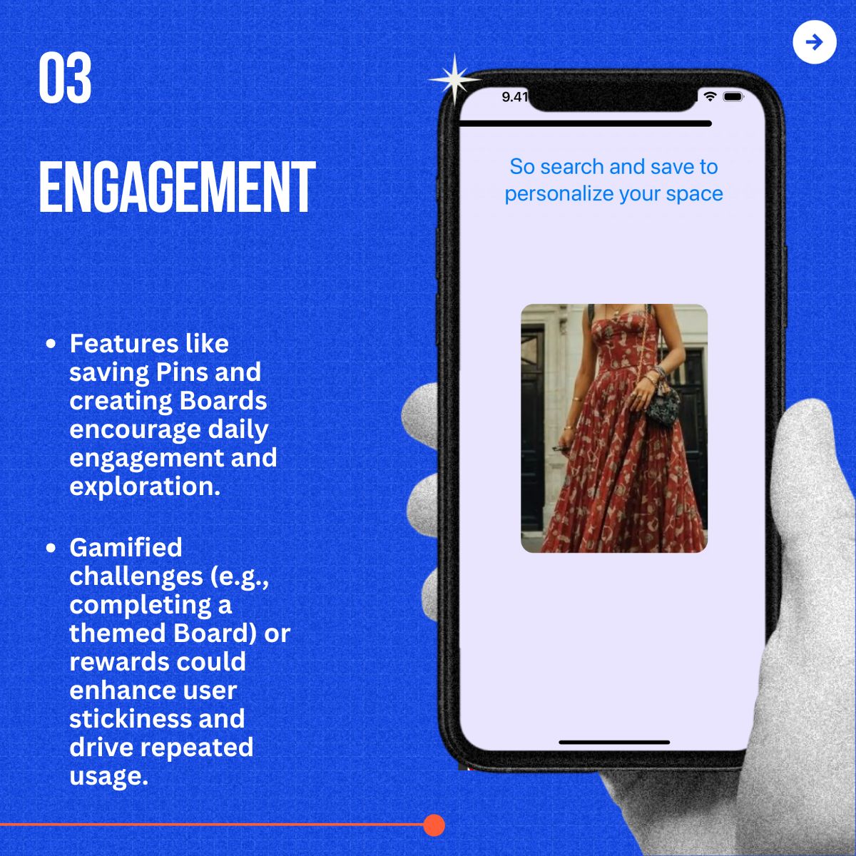 enagagement of customers - pinterest