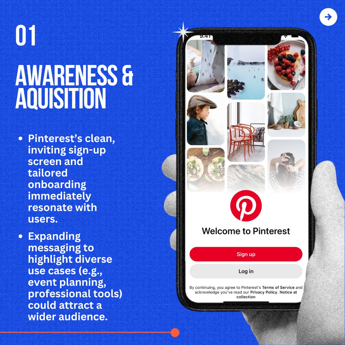 Pinterest awareness and aquisition