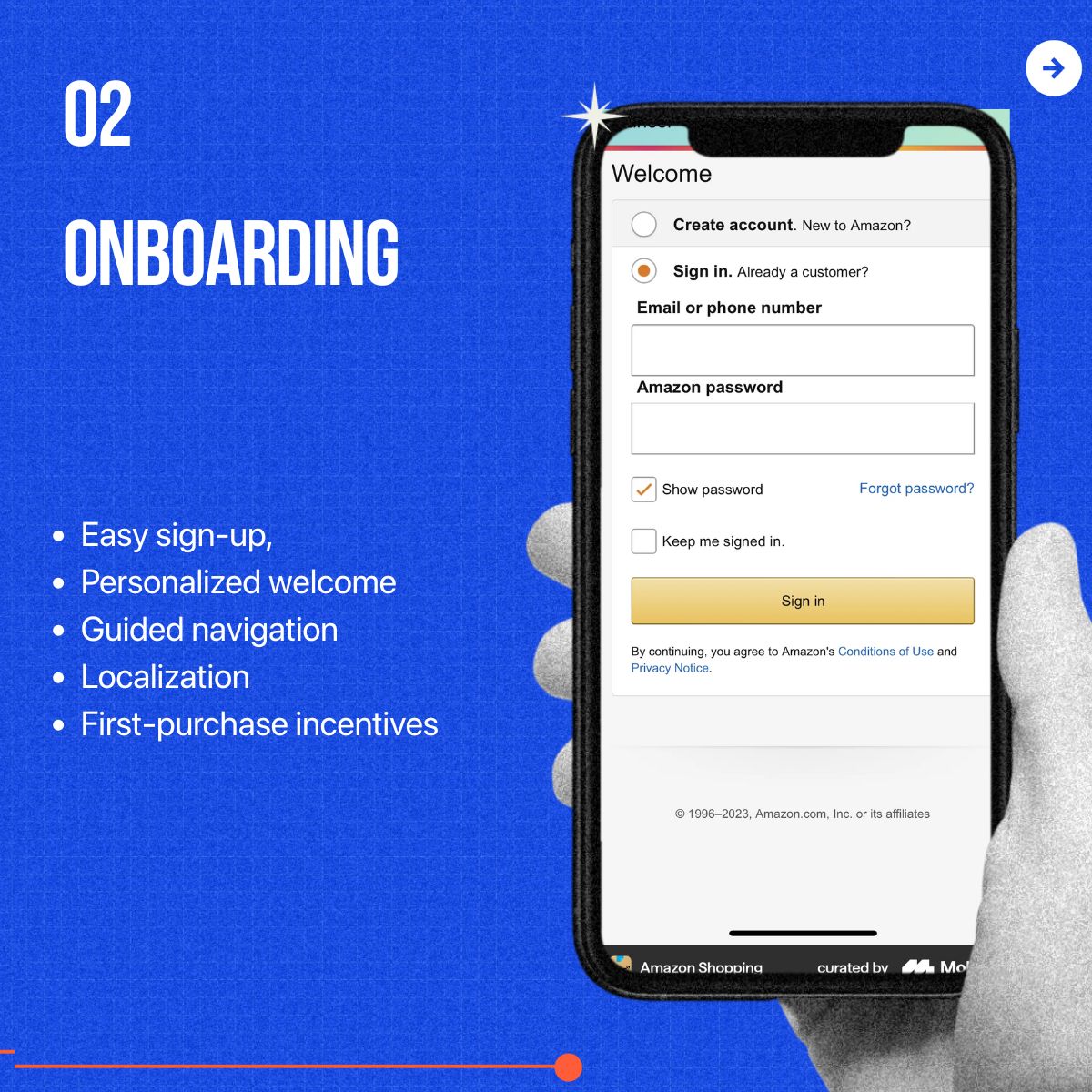 amazon's onboarding strategy