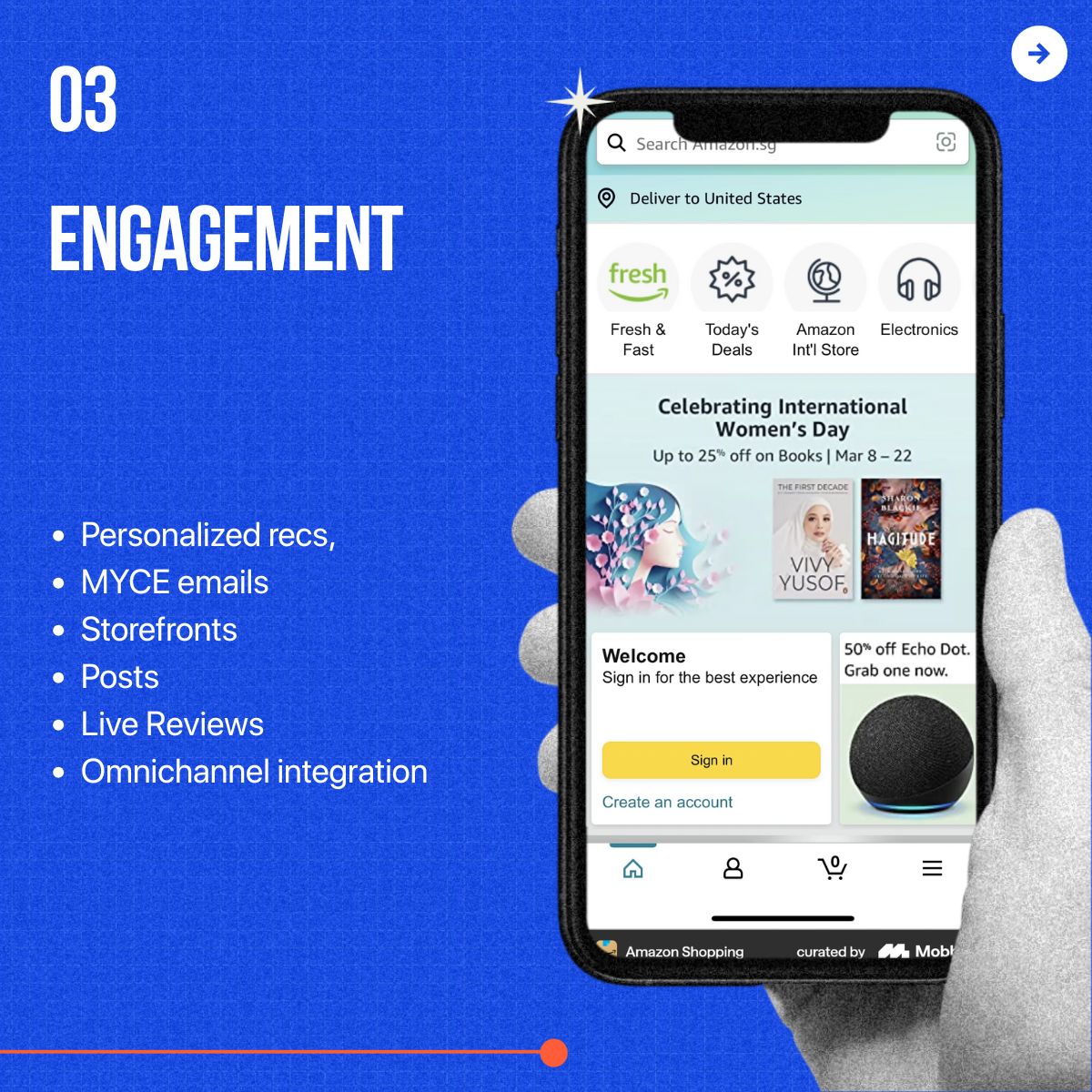 Amazon's engagement strategy