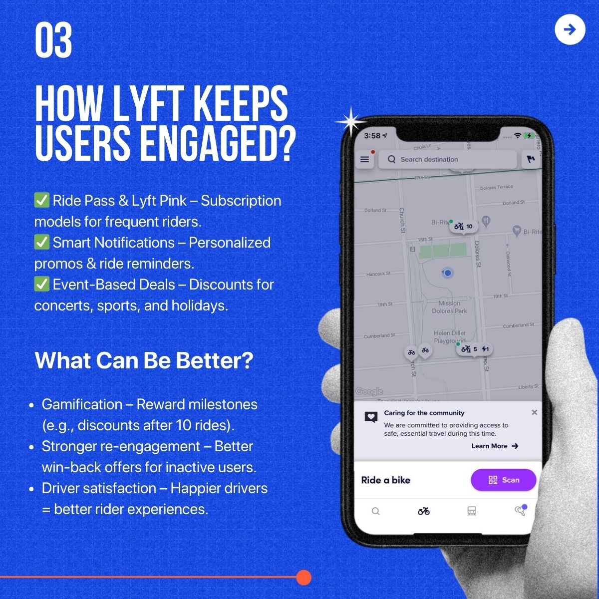 engagement - lyft