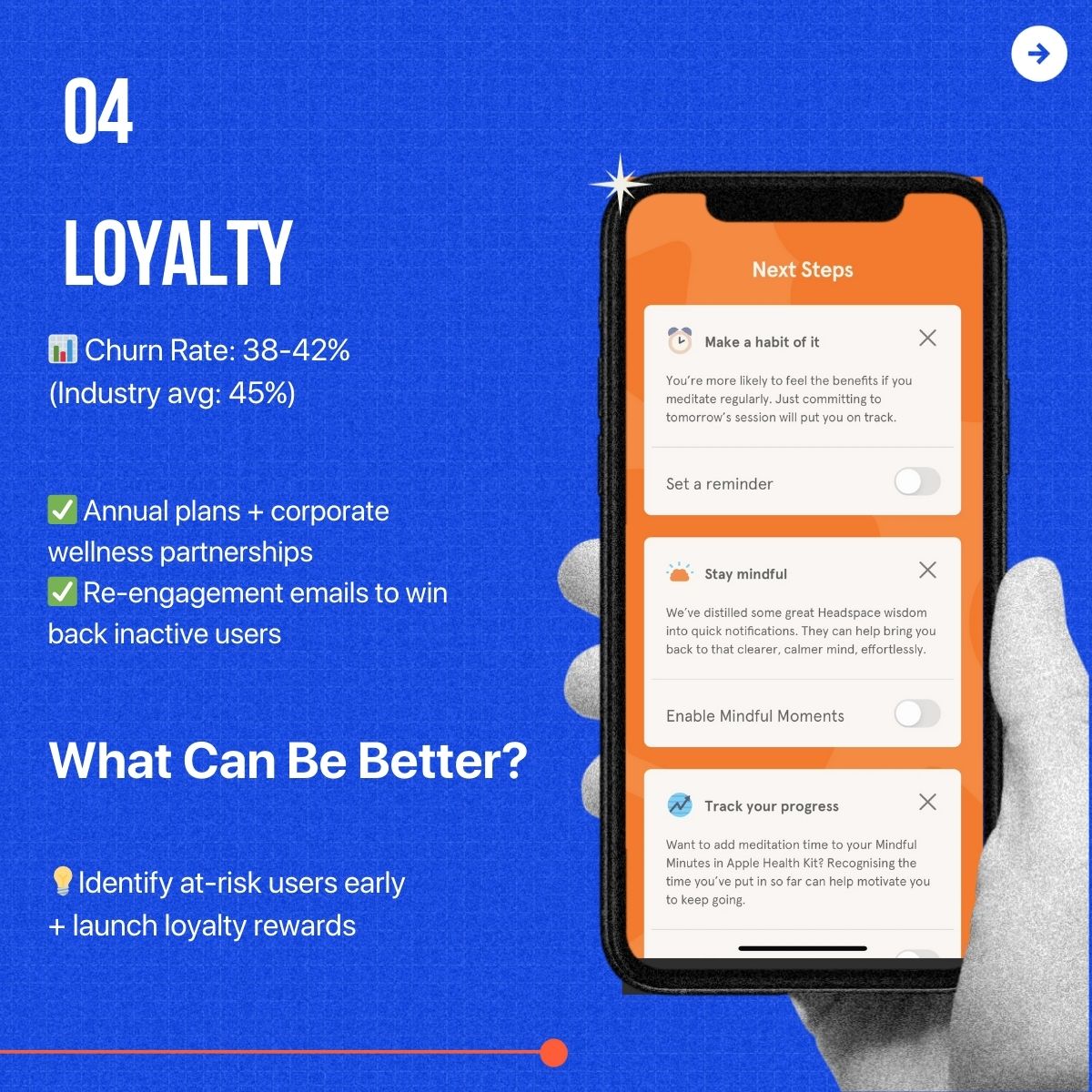 customer retention strategies - loyalty headspace