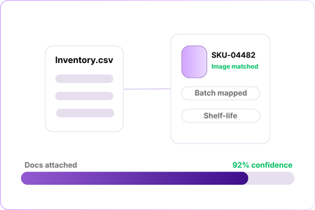 Inventory intake illustration