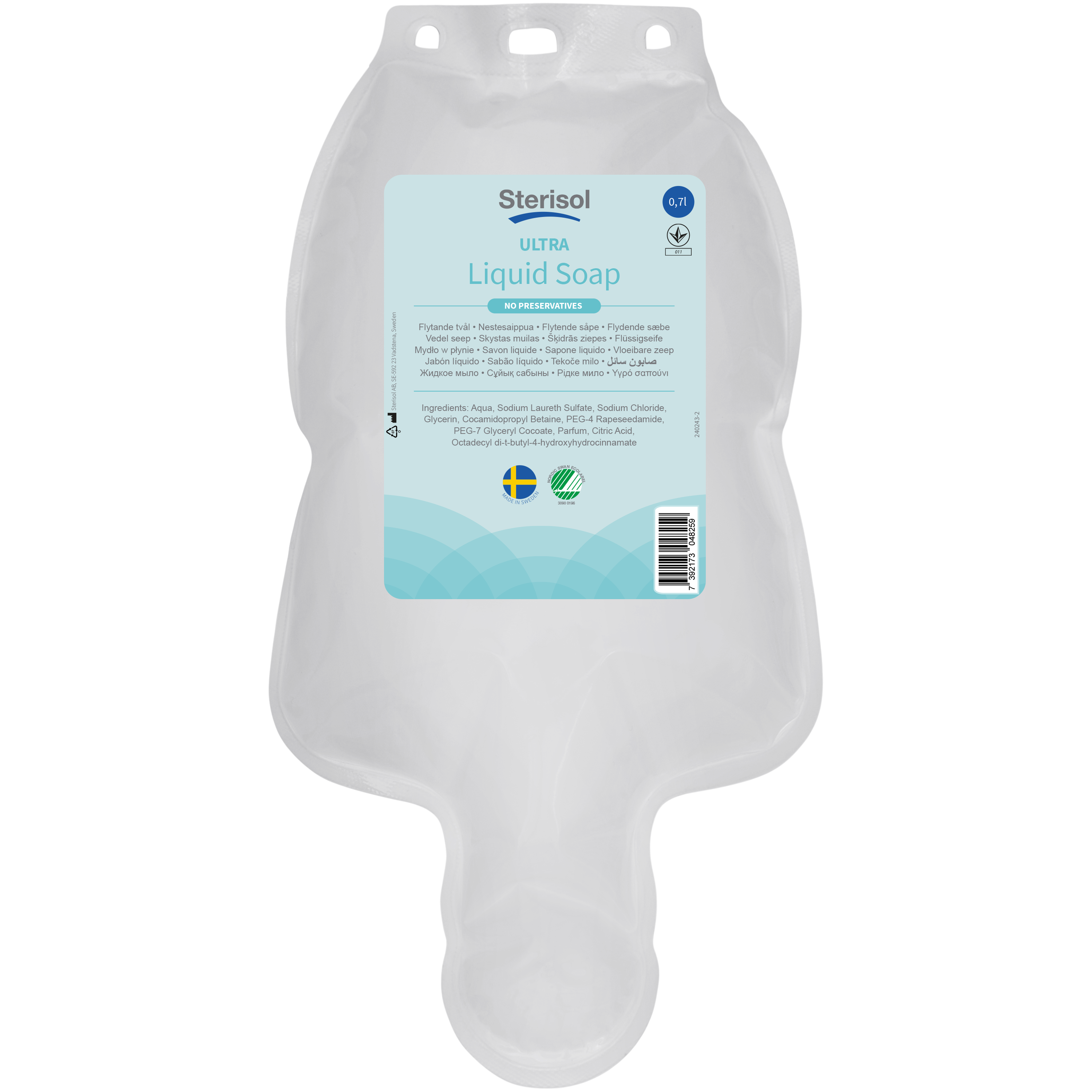 Sterisol ULTRA Nestesaippua 0,7l
