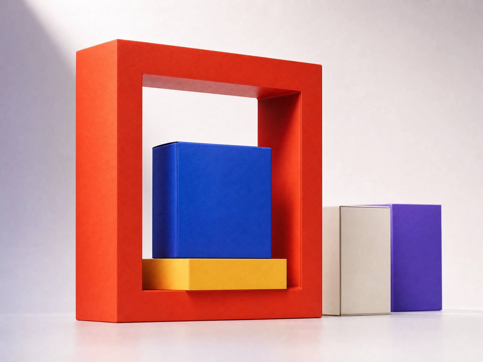 A focused selection of products for advertising