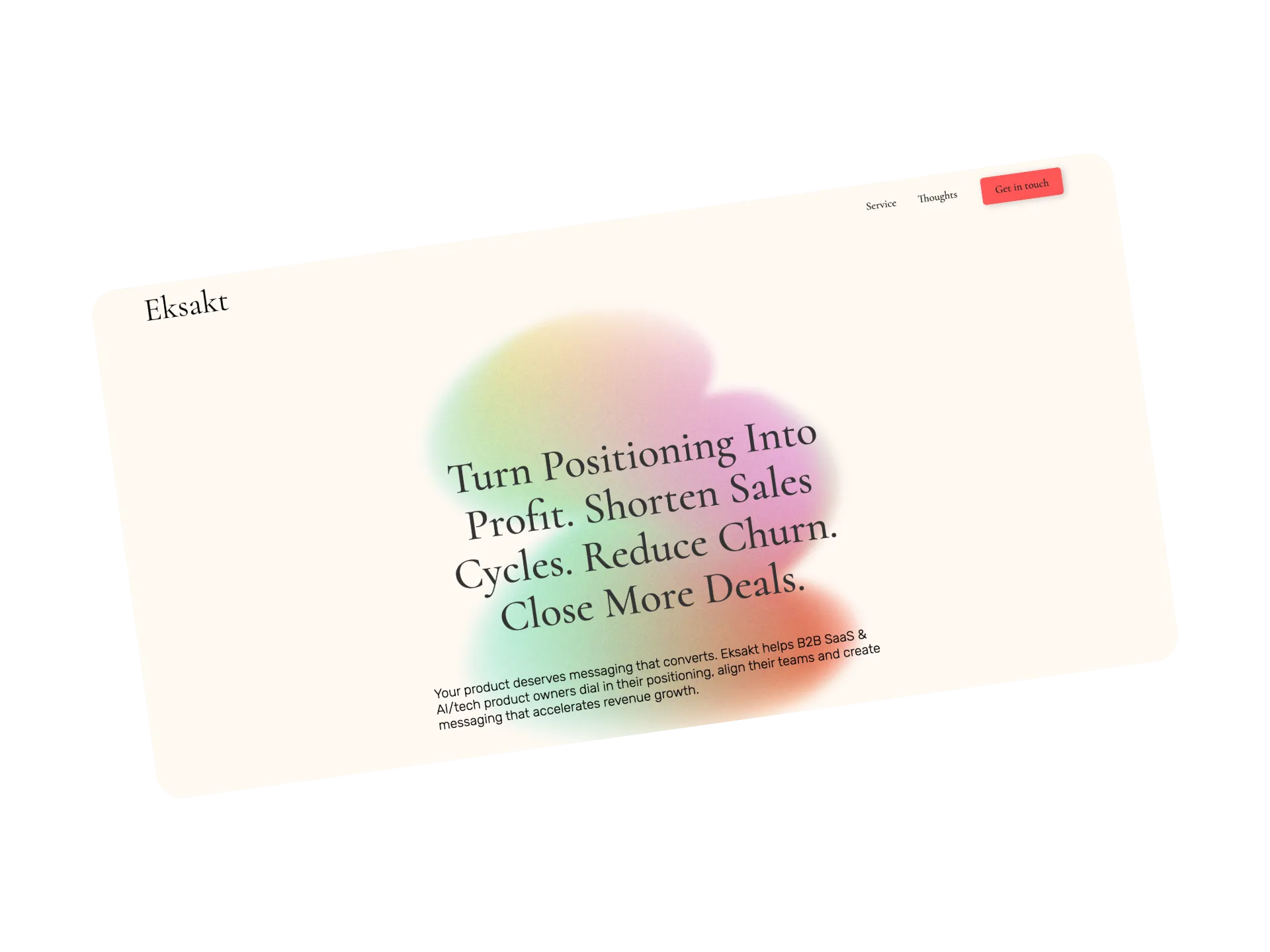 Screenshot of Dreamsale website