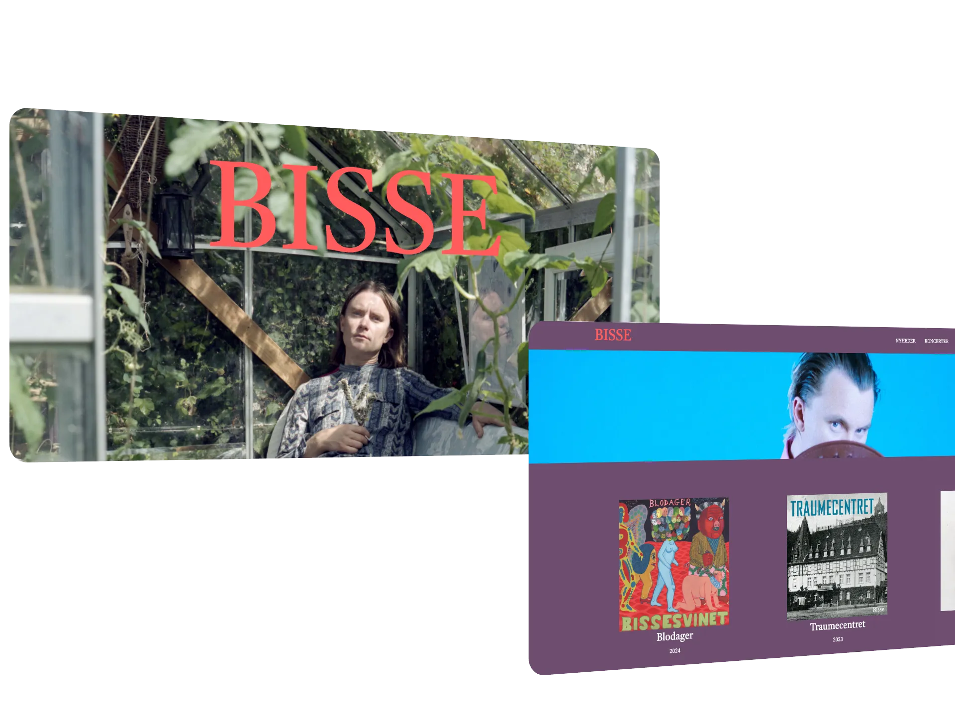 screenshot of web design