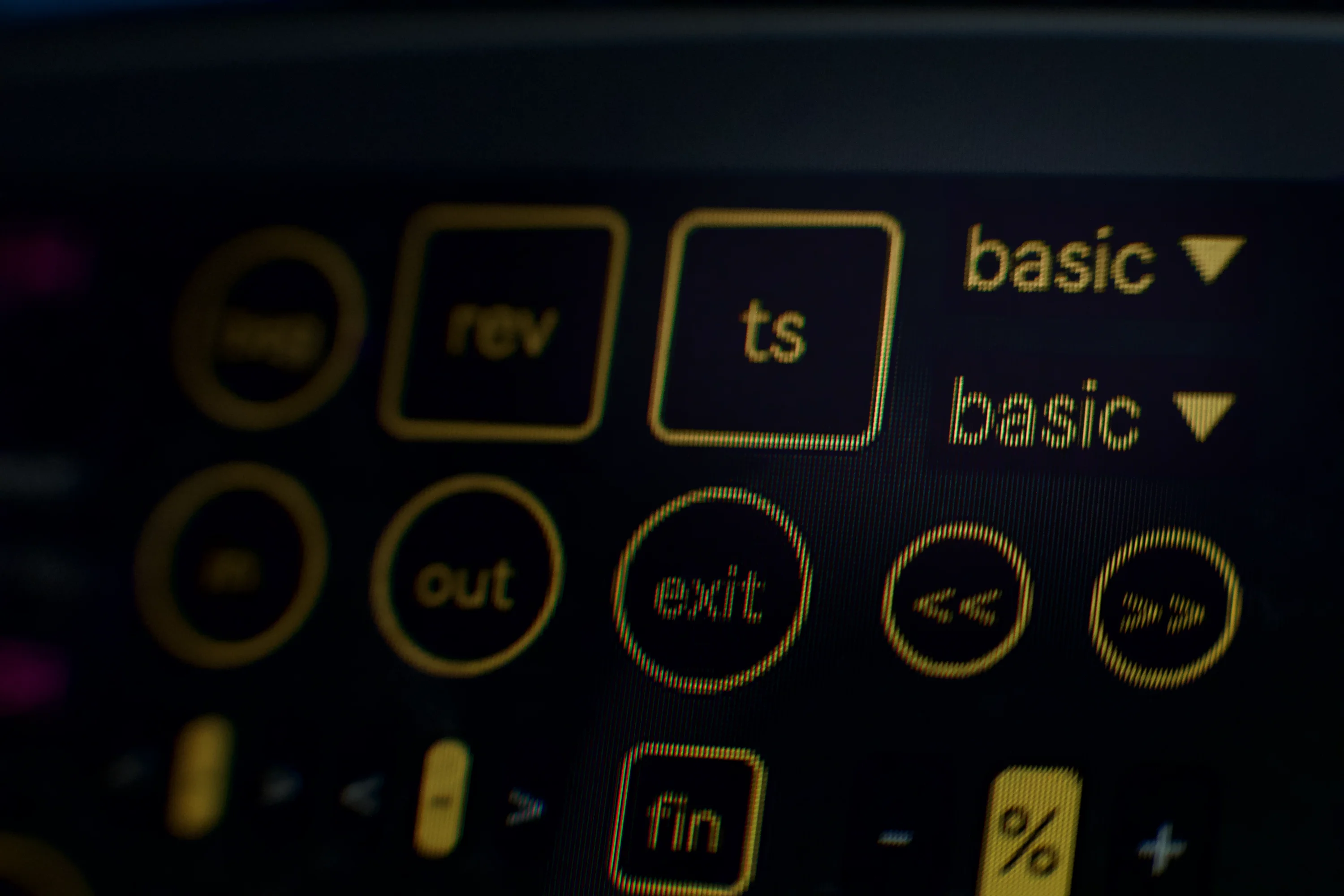 Close up of SCRATCHabl DJ Max for Live device's playback features including timestretch and CDJ style looping