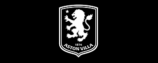 Aston Villa football club crest featuring a rampant lion, a star, and '1874' at the base.