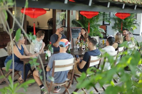 An event organized by Co-Nest in Hoi An, bringing digital nomads together for a social meet-up and networking opportunity.