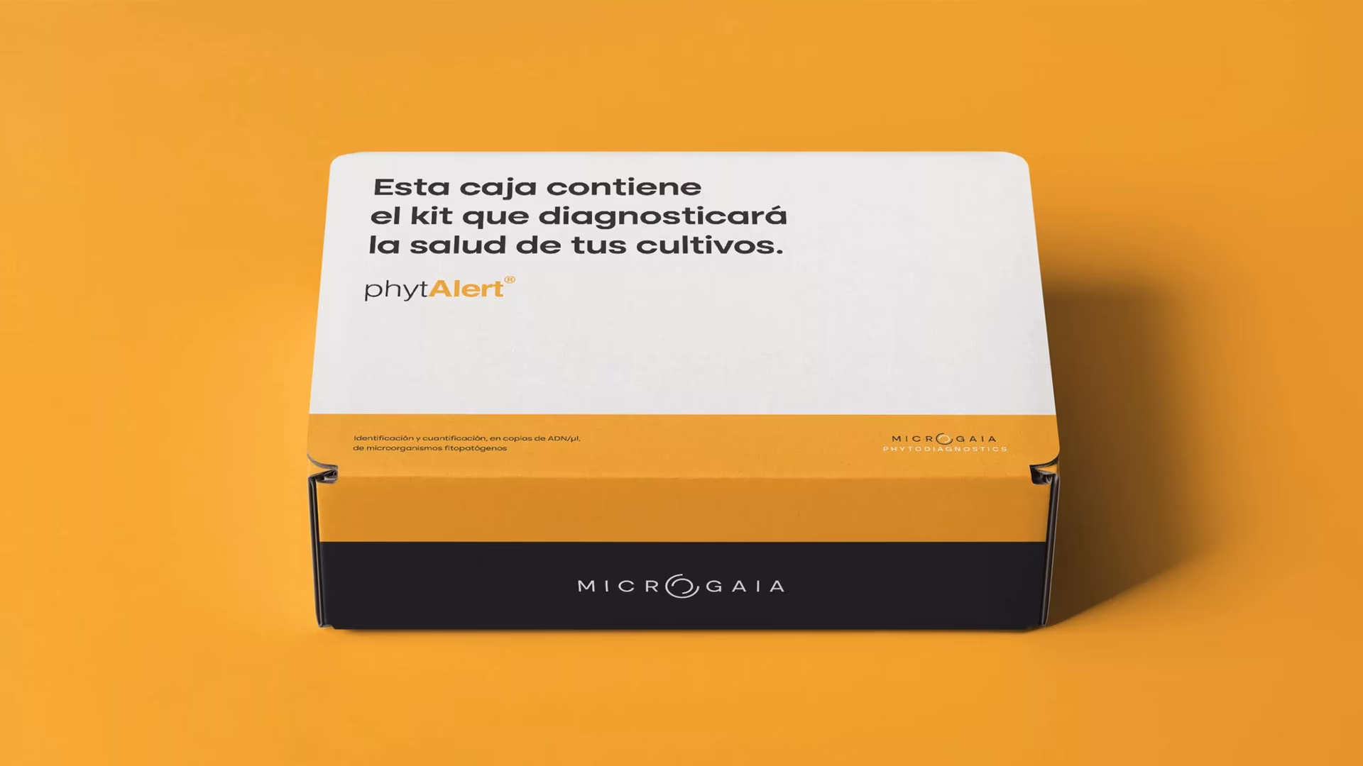 Packaging diseñado para Microgaia