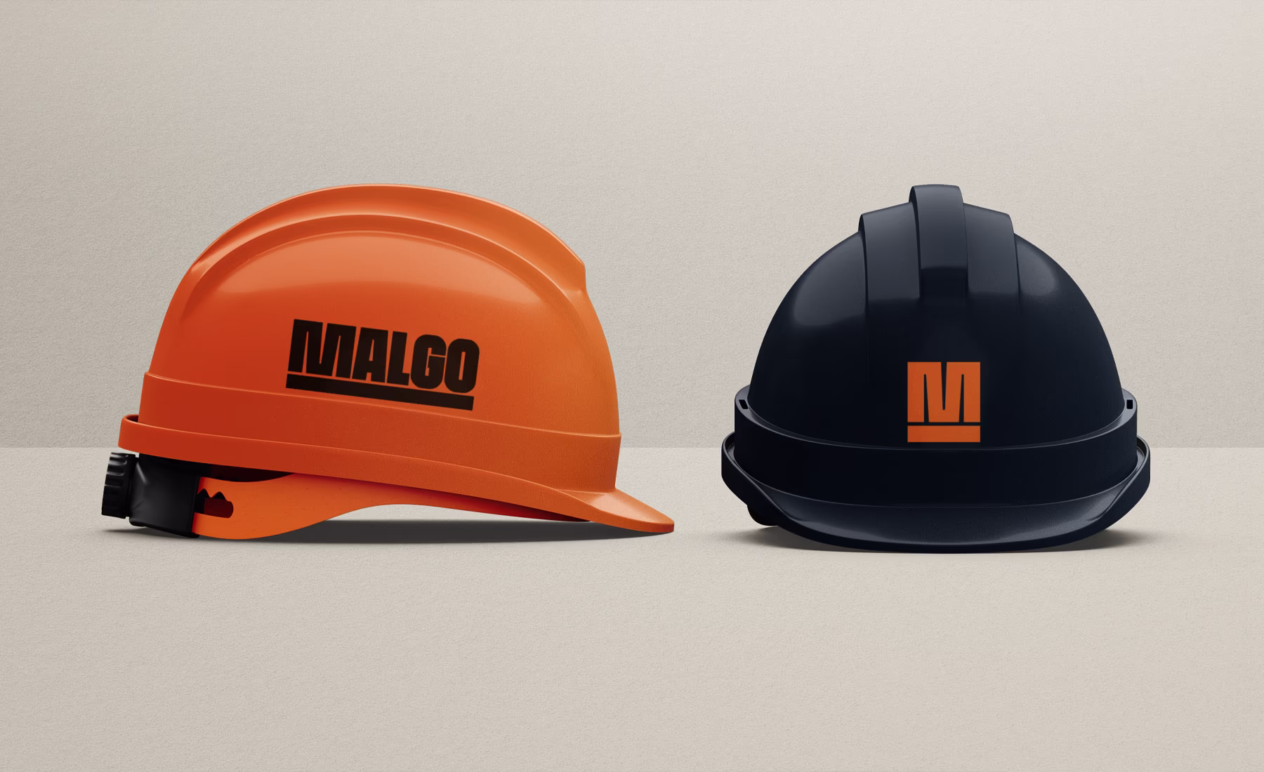 Diseño de los cascos de protección para la obra