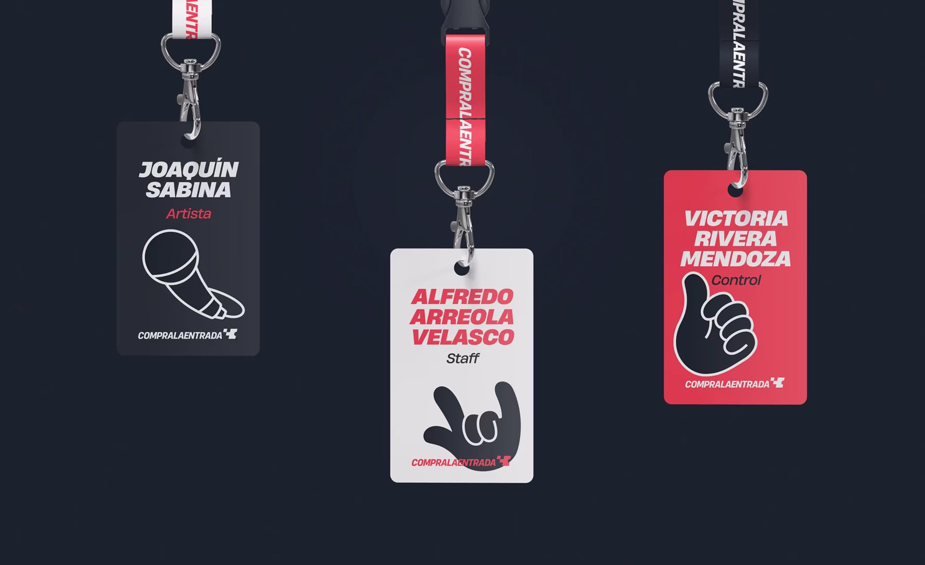 Diseño de las acreditaciones