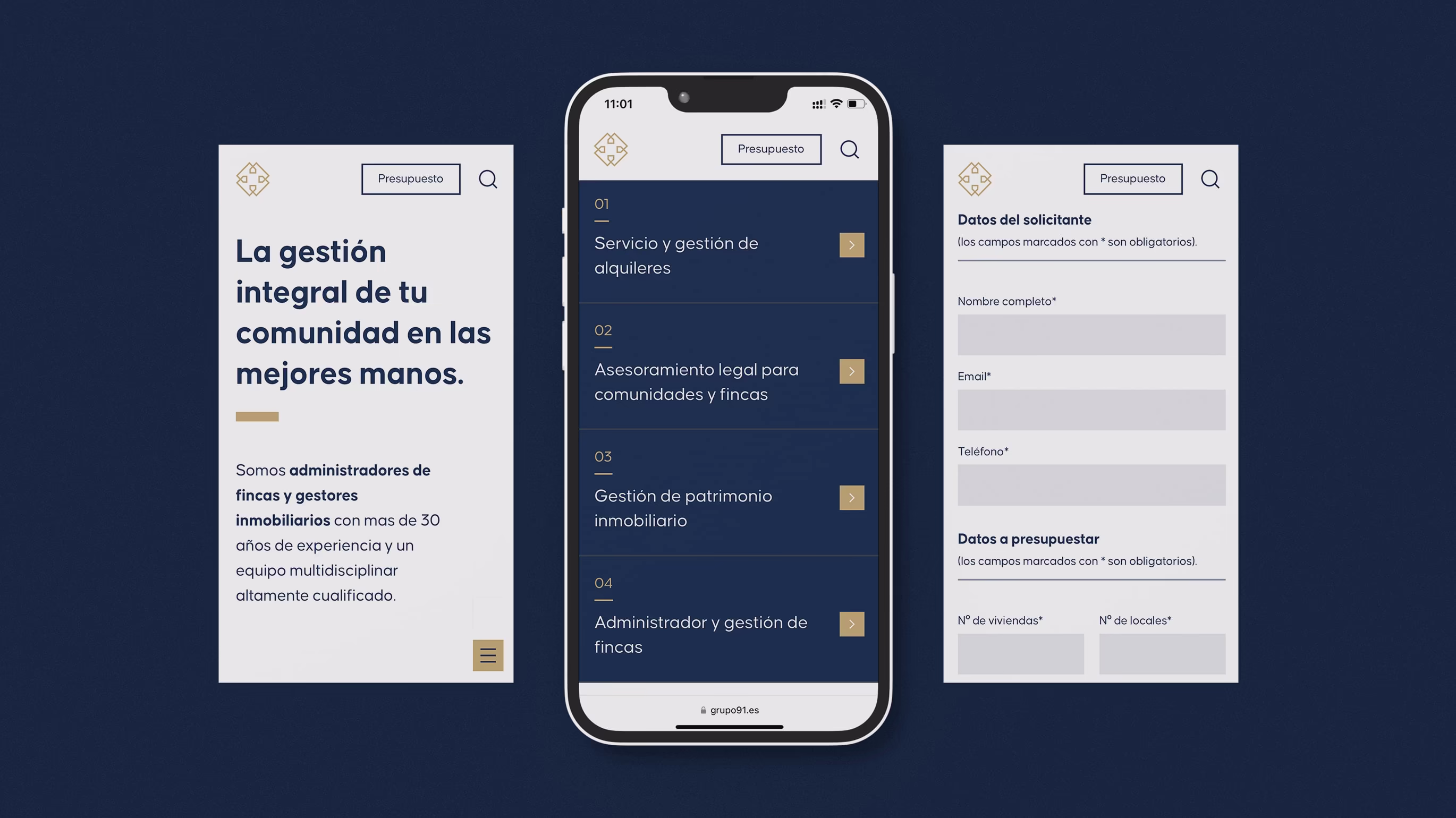 Diseño web responsive mobile