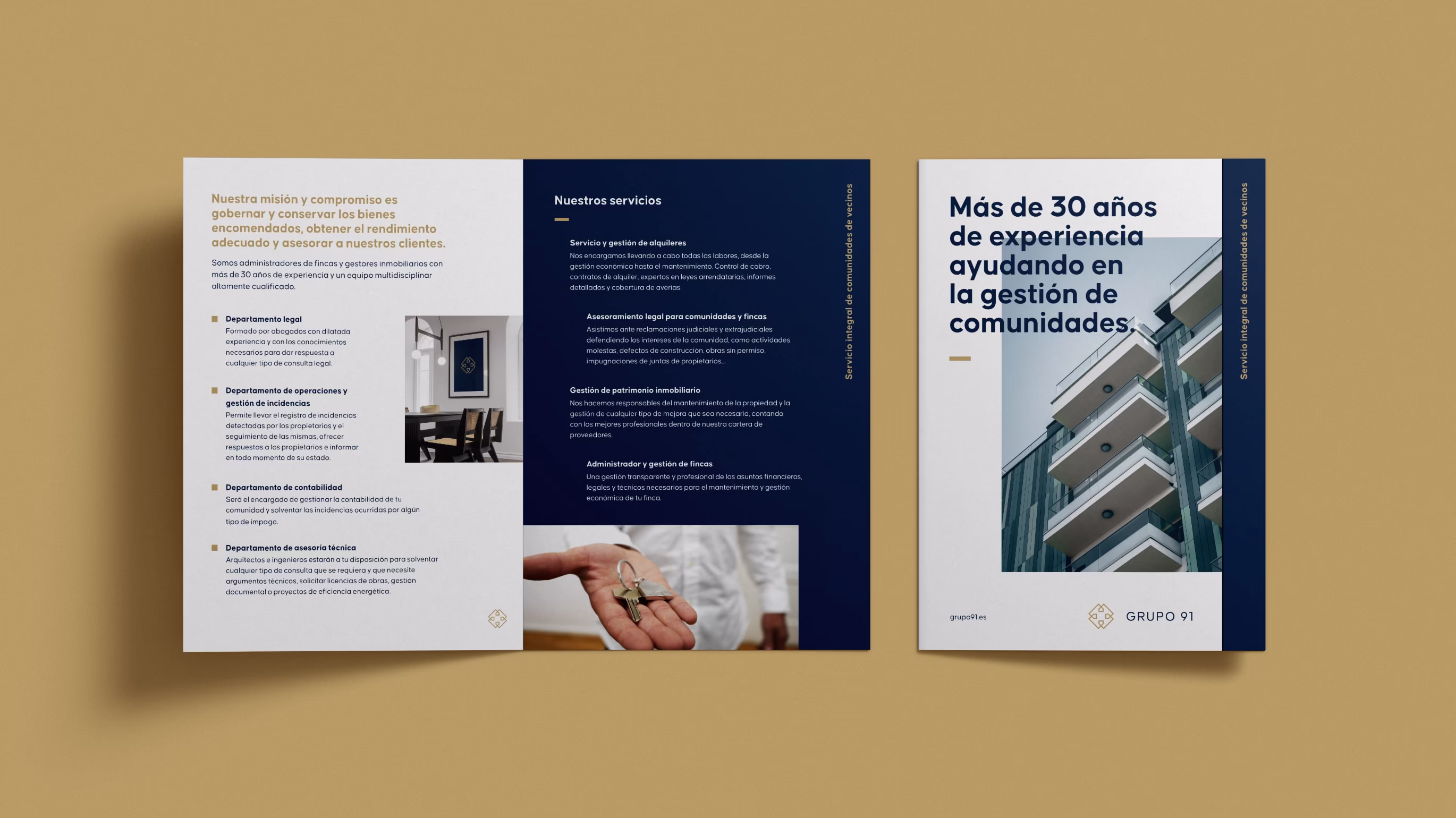 Diseño de díptico informativo