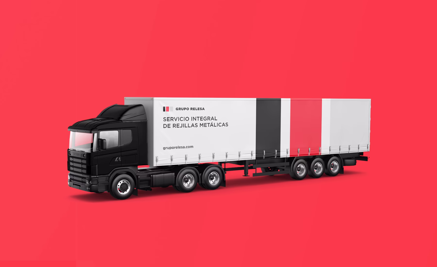Diseño del camión de la empresa