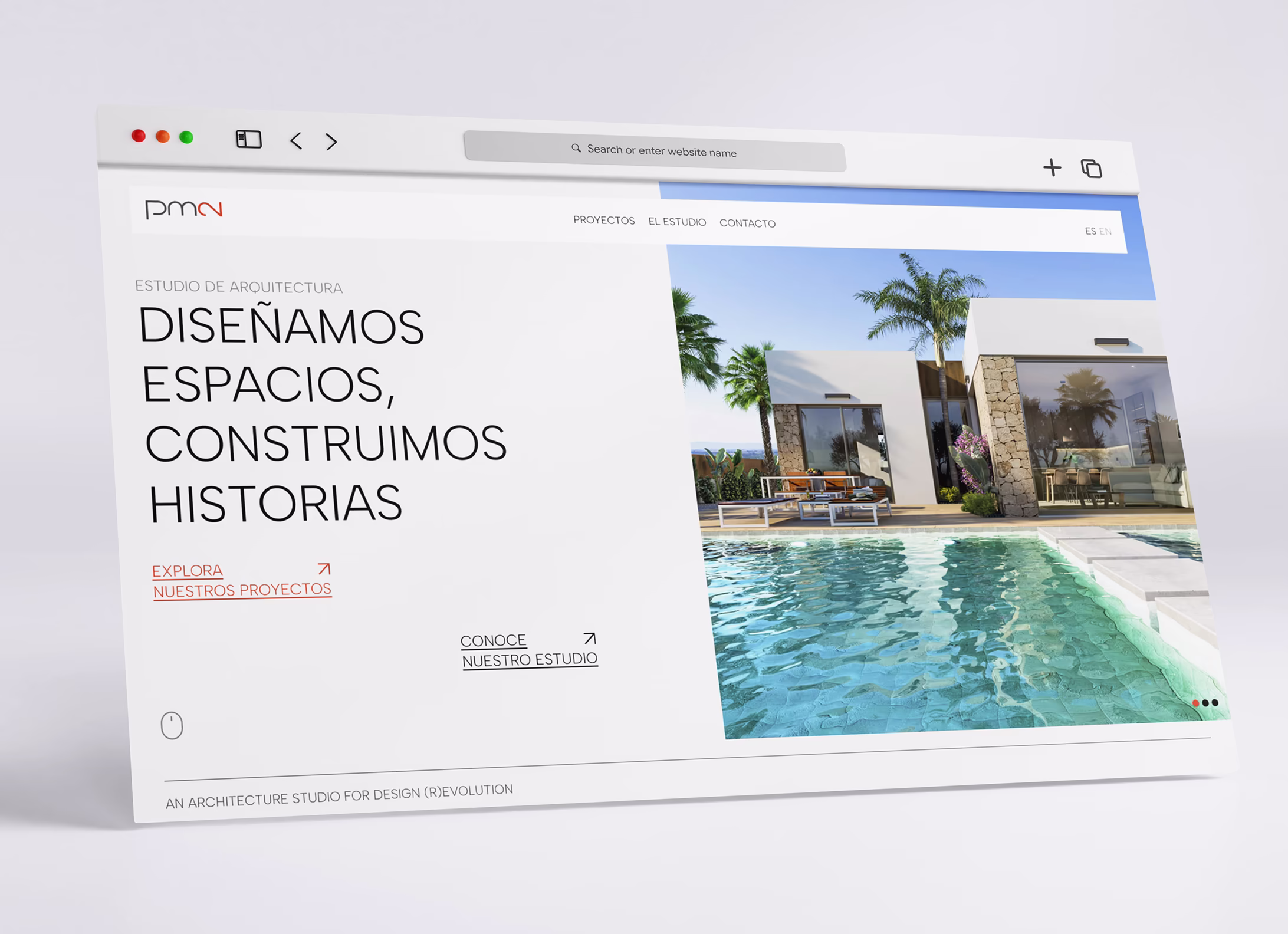 Imagen de la web de PM2 en su versión escritorio