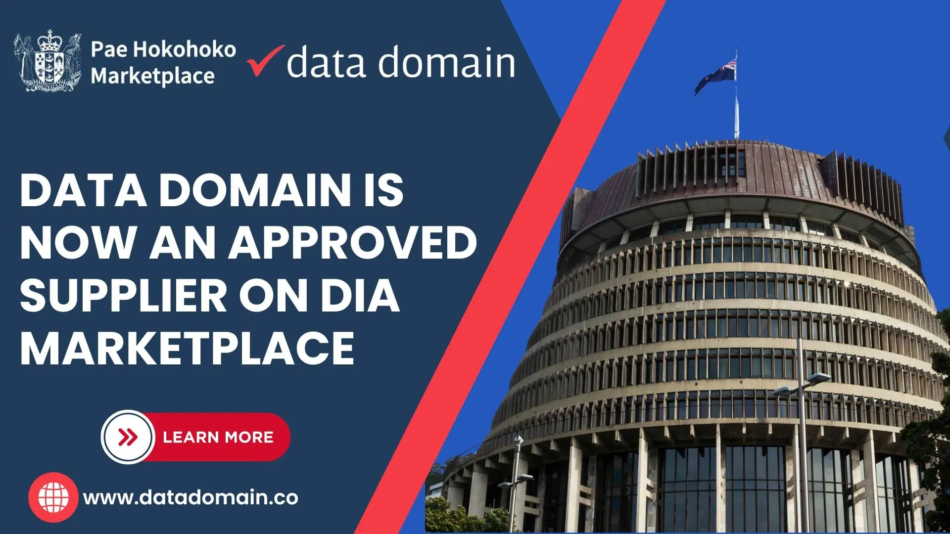 Data Domain is now an Approved Supplier on New Zealand Government’s Marketplace