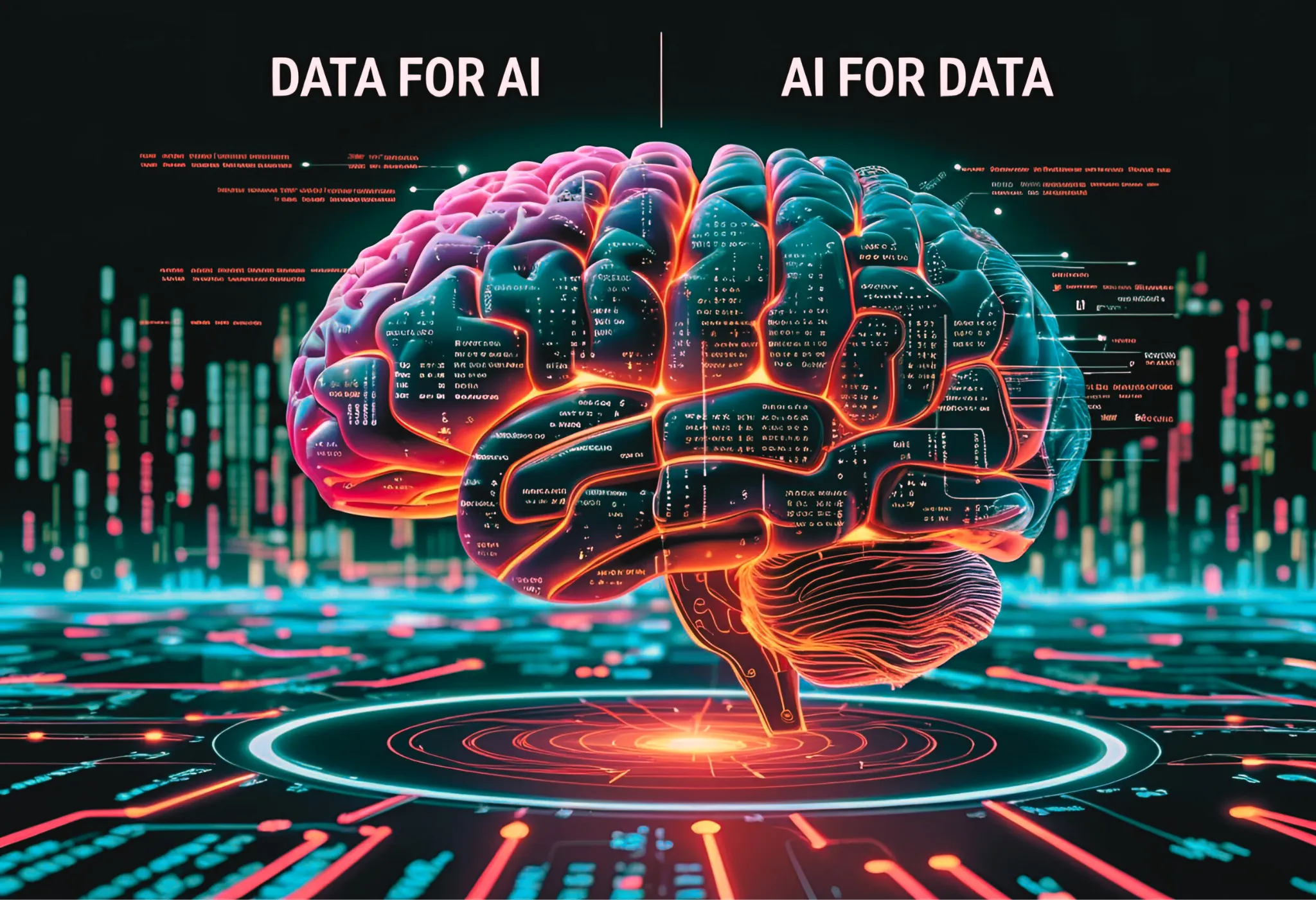 Synergy between data and AI