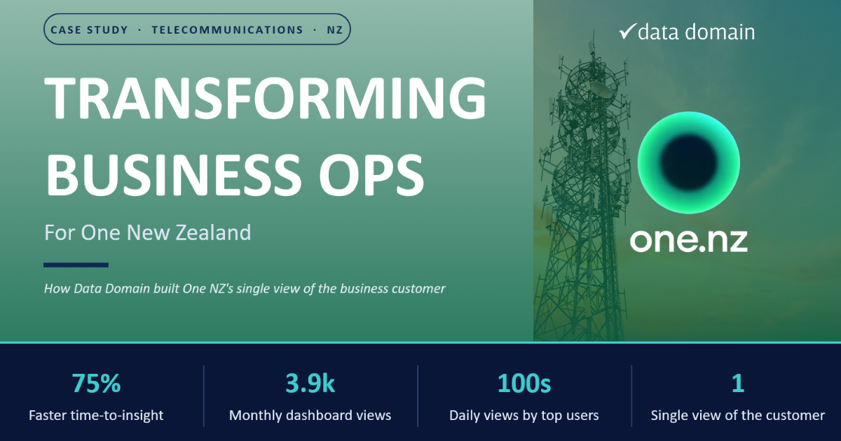 Transforming Business Operations for One New Zealand