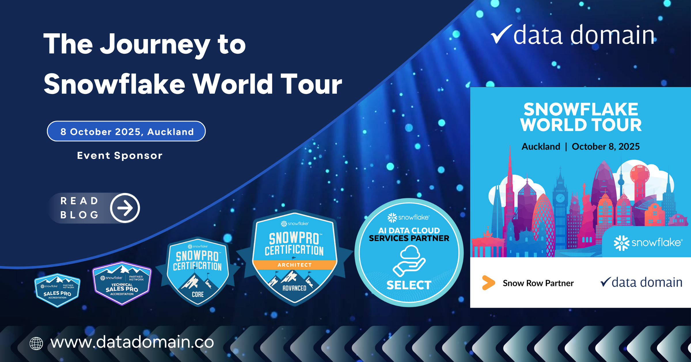 Data Domain at Snowflake World Tour