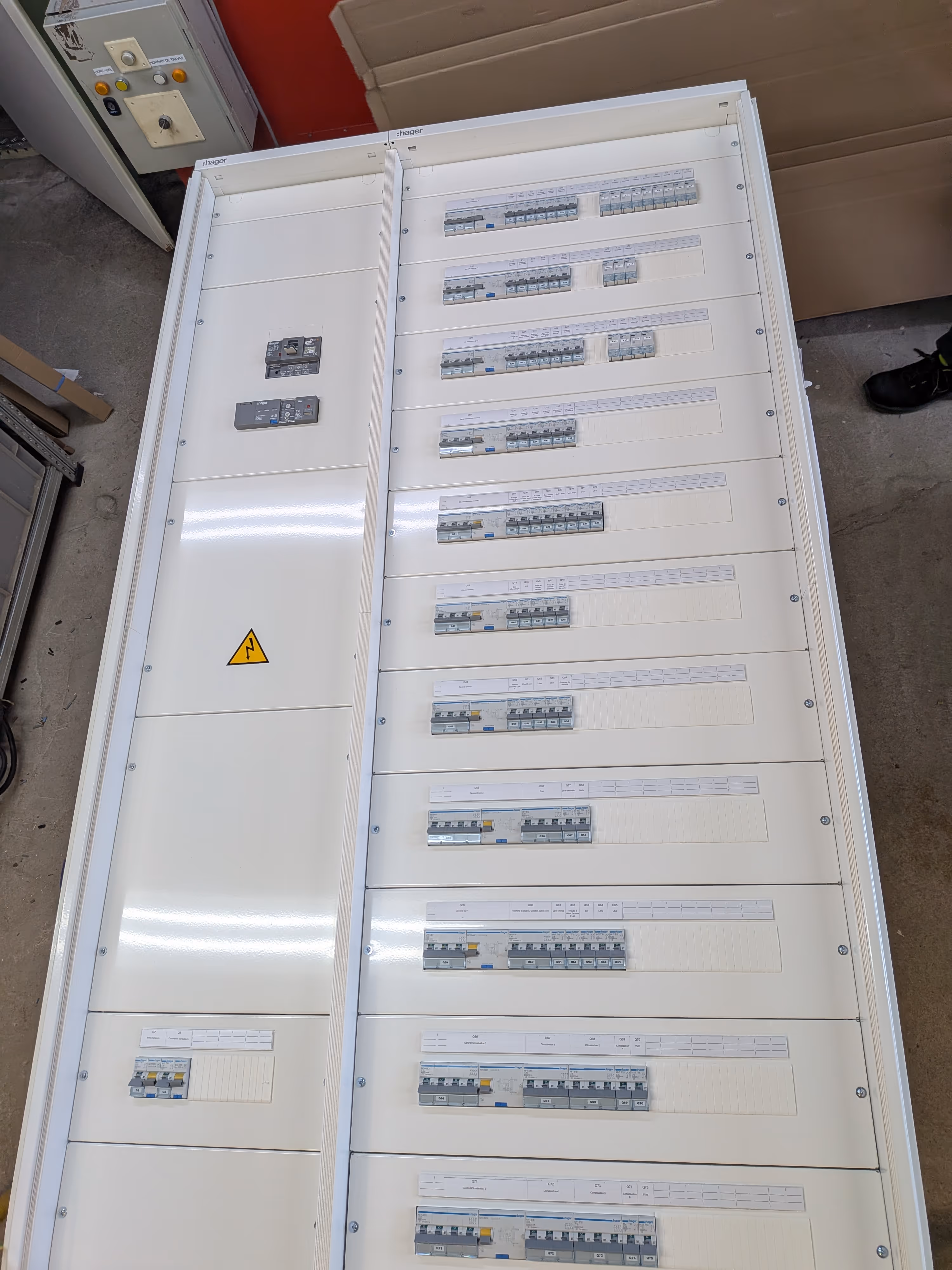 TGBT HAGER QUADRO 4 