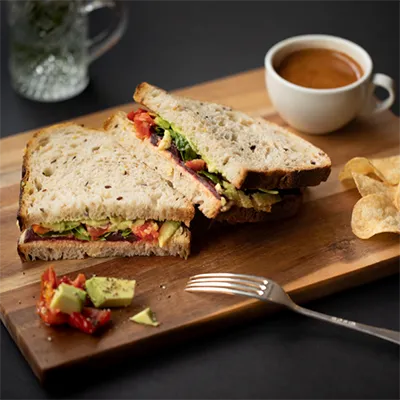 Vegan Smash Sandwich
