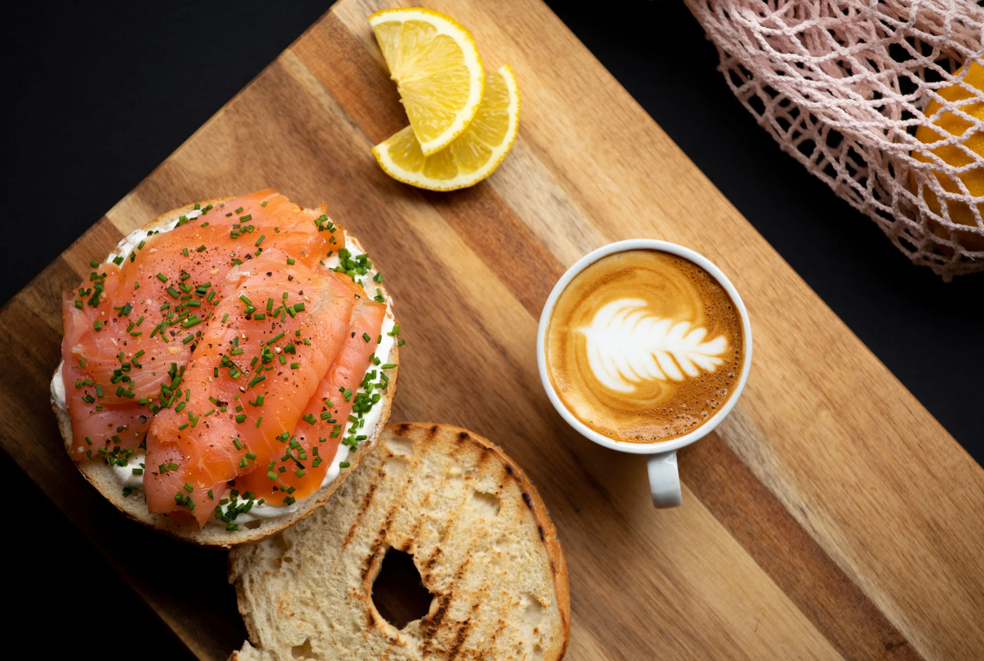 salmon bagel hero image