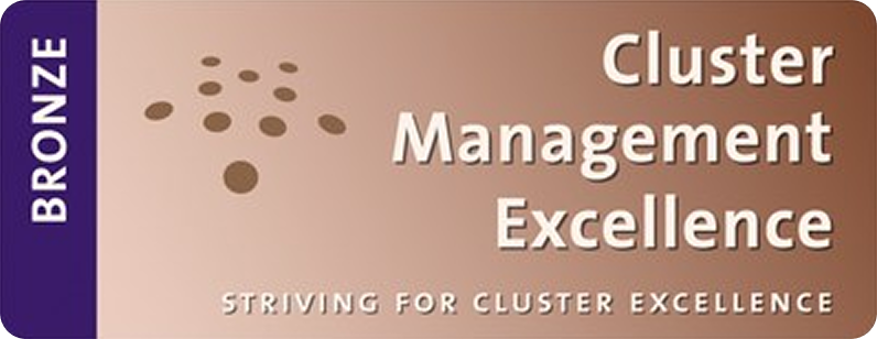 Cluster Management Excellence Bronze Tag.